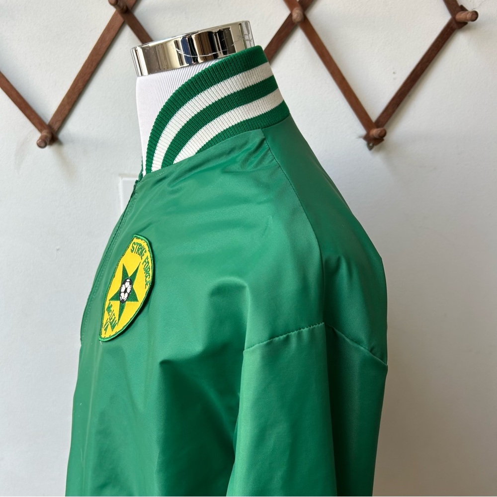 Vintage Soccer Coach McLean VA Strike Force Windbreaker Jacket - Picture 10 of 13